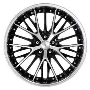 ■20inch ■Specifications: Black cut clear (standard) / Buff alumite rim (standard) ■Center cap (standard)