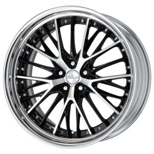 ■サイズ：21inch
■ディスク：ブラックカットクリア(標準)
■リム：STEP RIM(形状)/バフアルマイト(標準)
■センターキャップ：スピン(標準)