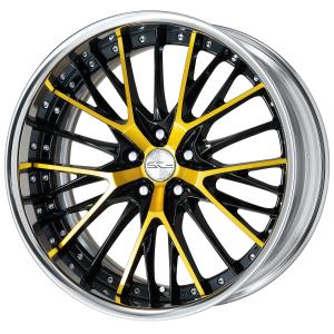 ■20inch ■Specifications: Black / Imperial Gold / Buff Anodized Rim (Standard) ■Center Cap (Standard)