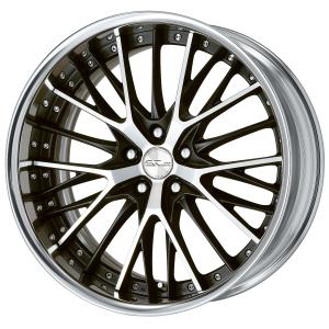 ■20inch ■Specifications: Matte black cut clear / buff alumite rim (standard) ■Center cap (standard)