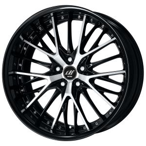 ■20inch ■Specifications: Black cut clear (standard) / black alumite rim ■Optional center cap