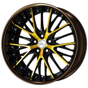 ■20inch ■Specifications: Black / Imperial Gold / Bronze Alumite Rim ■Center Cap (Standard)