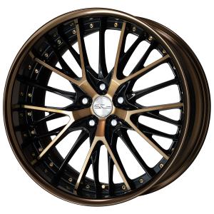 ■20inch ■Specifications: Black / Clear Bronze / Bronze Alumite Rim ■Gold Earrings Bolt / Gold Air Valve ■Center Cap (Standard)