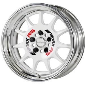 ■サイズ：17inch
■ディスク：ホワイト(標準)
■リム：STEP RIM(形状)/バフアルマイト(標準)
■センターキャップ：FLAT TYPE シルバー(オプション)
■ステッカー：ブラック・レッド(標準同梱)