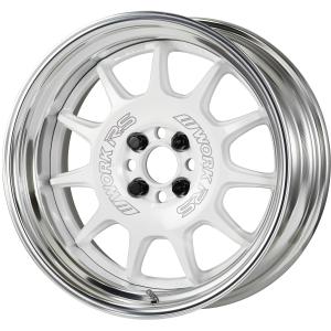 ■17inch ■STEP RIM ■Specifications: White (standard) / Buff alumite rim (standard) ■Gunmetal sticker (standard included)