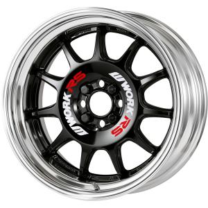 ■17inch ■STEP RIM ■Specifications: Black (standard) / Buff alumite rim (standard) ■White / red sticker (standard included)