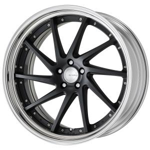 ■ 22inch ■ STEP RIM ■ Middle concave ■ Specifications: Matte black (standard) / Buff alumite rim (standard) ■ Center cap (standard)