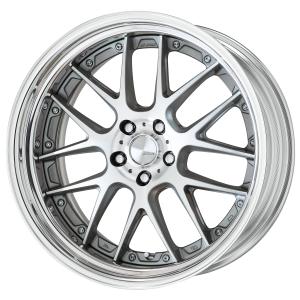 【STEP RIM】GR Silver Cut Clear (GRP)  20inch