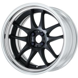 [Step rim] Matte black (MBL) * Semi-concave 18inch