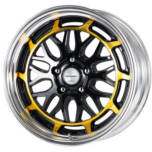 ■サイズ：18inch
■ディスク：ブラック／インペリアルゴールド(カスタム)
■リム：STEP RIM(形状)/バフアルマイト(標準)
■センターキャップ：標準