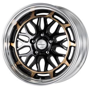 ■サイズ：18inch
■ディスク：ブラック／クリアブロンズ(カスタム)
■リム：STEP RIM(形状)/バフアルマイト(標準)
■センターキャップ：標準