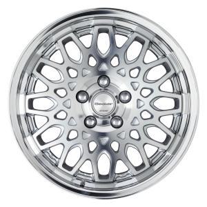 ■サイズ：17inch
■ディスク：カットクリア(標準)
■リム：STEP RIM(形状)/バフアルマイト(標準)
■センターキャップ：標準