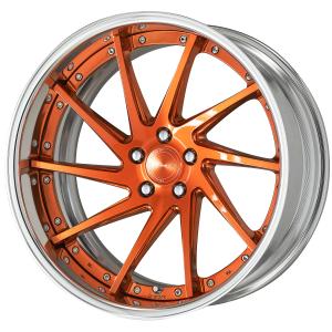 ■ 20inch ■ Deep Concave ■ Specifications: Composite Buff Brushed / Copper Clear / Buff Alumite Rim (Standard) ■ Ornament Cap Specifications