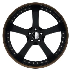 BLACK ANODIZED(SKA/B) 22inch ※COP: Bronze alumite rim