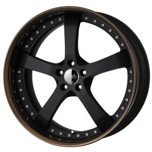 BLACK ANODIZED(SKA/B) 22inch ※COP: Bronze alumite rim