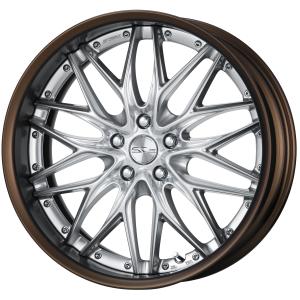 Silky Rich Silver (SRS) 20inch ※ COP: Matte bronze alumite rim