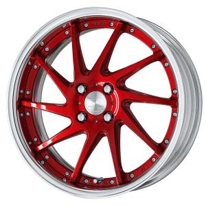 ■Size: 17inch
■disk: Clear red brushed (custom)
■rim: FULL REVERSE (shape) / buff alumite (standard)
■ Center cap: standard