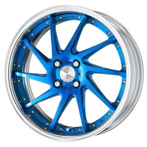 ■Size: 17inch
■ Disk: Clear blue brushed (custom)
■rim: FULL REVERSE (shape) / buff alumite (standard)
■ Center cap: standard