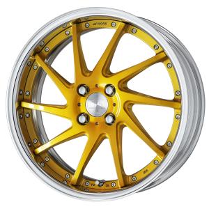 ■Size: 17inch
■disk: Imperial gold brushed (custom)
■rim: FULL REVERSE (shape) / buff alumite (standard)
■ Center cap: standard