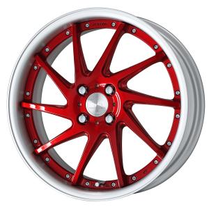 ■Size: 17inch
■disk: Clear red brushed (custom)
■rim: FULL REVERSE (shape) / brushed (custom)
■ Center cap: standard