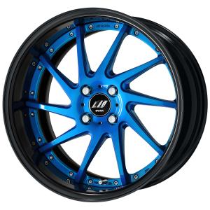 ■Size: 17inch
■Disk: Clear blue brushed (custom)
■rim: FULL REVERSE (shape) / black alumite (custom)
■ Center cap: Black, W emblem (optional)