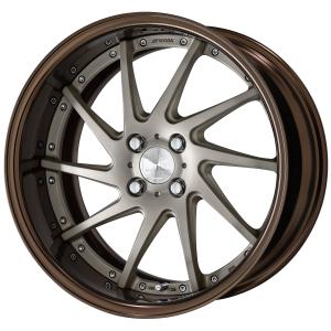 ■Size: 17inch
■Disk: Matt gray brushed (custom)
■rim: FULL REVERSE (shape) / bronze alumite (custom)
■ Center cap: standard