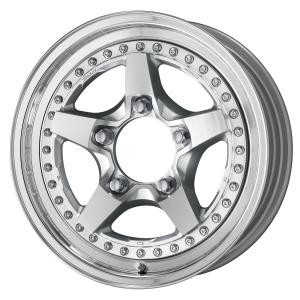 ■Size: 16inch 5.5J +19 5H-139.7
■disk: Cut clear (standard)
■rim: NORMAL (shape) / buff alumite (standard)