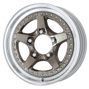 ■サイズ：16inch 5.5J +19 5H-139.7
■ディスク：トランスグレーポリッシュ(カスタム)
■リム：NORMAL(形状)/バフアルマイト(標準)