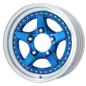 ■Size: 16inch 6.0J +13 5H-139.7
■disk: Silver clear blue (custom)
■rim: NORMAL (shape) / brushed (custom)