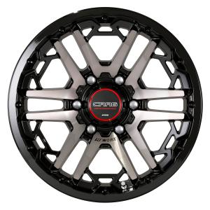 ■サイズ：17inch 8.0J +20
■ディスク：ブラッククリアグレー(標準)
■リム：NORMAL(形状)
■センターキャップ：レッドリング(標準)