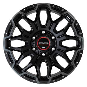 ■Size: 18inch
■Disk: Black cut clear black pierce machining (standard)
■rim: NORMAL (shape)
■ Center cap: Red ring (standard)