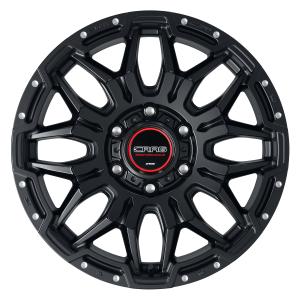 ■サイズ：18inch
■ディスク：マットブラックピアスマシニング(標準)
■リム：NORMAL(形状)
■センターキャップ：レッドリング(標準)