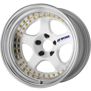 ■Size: 17inch
■disk: White (standard)
■rim: NORMAL (shape) / buff alumite (standard)
■pierce bolt: Gold pierce bolt (custom)
■Sticker: standard included