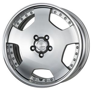 ■サイズ：18inch
■ディスク：カットクリア(標準)
■リム：FULL REVERSE(形状)/バフアルマイト(標準)
■センターキャップ：標準