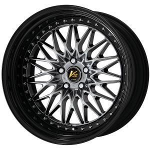 [Step Rim] Brilliant Silver Black (BSB) 20inch ※COP: Black Anodized Rim