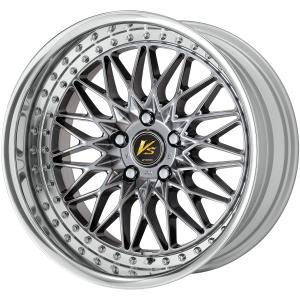 ■Size: 18inch
■disk: Brilliant silver black (standard)
■rim: FULL REVERSE (shape) / buff alumite (standard)
■Center cap: Black (standard)