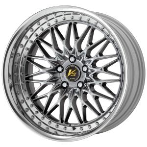 ■Size: 19inch
■disk: Brilliant silver black (standard)
■rim: FULL REVERSE (shape) / buff alumite (standard)
■Center cap: Black (standard)