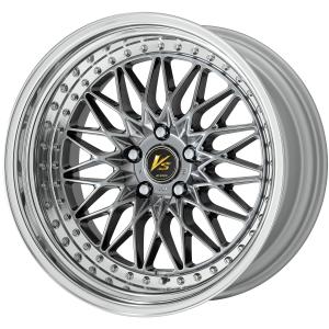 ■サイズ：19inch
■ディスク：ブリリアントシルバーブラック(標準)
■リム：STEP RIM(形状)/バフアルマイト(標準)
■センターキャップ：ブラック(標準)