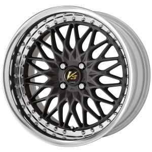 ■Size: 17inch
■ disc: Matte dark gunmetal (standard)
■ rim: FULL REVERSE (shape) / buff alumite (standard)
■ Center cap: Black (standard)