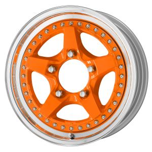 ■Size: 16inch 5.5J +19 5H-139.7
■Disc: Mandarin Alert (custom)
■Rim: NORMAL (shape)/buff anodized (standard)