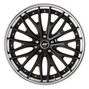 ■Size: 21inch
■Disc: Deep concave (shape)/matte black (standard)
■Rim: STEP RIM (shape)/buff anodized (standard)
■Center cap: Black (standard)