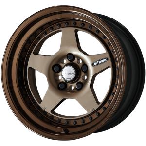 TITANIUM GOLD(HPG) + COP: Bronze alumite rim 17inch