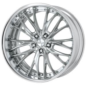 ■Size: 20inch
■Disc: Silky rich silver (standard)
■Rim: FULL REVERSE (shape)/buff anodized (standard)
■Center cap: Spin (standard)