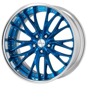 ■Size: 20inch
■Disc: Candy Blue (Custom)
■Rim: FULL REVERSE (shape)/buff anodized (standard)
■Center cap: Spin (standard)