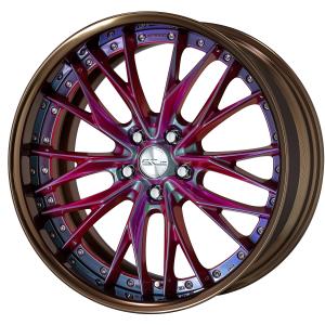 ■Size: 20inch
■Disc: Asterism Red (custom)
■Rim: FULL REVERSE (shape)/bronze alumite (custom)
■Center cap: Spin (standard)