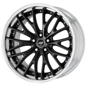 ■サイズ：20inch
■ディスク：ディープコンケイブ(形状)/マットブラック(標準)
■リム：STEP RIM(形状)/バフアルマイト(標準)
■センターキャップ：ブラック(標準)