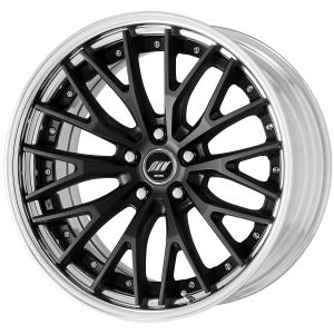 ■サイズ：19inch
■ディスク：ディープコンケイブ(形状)/マットブラック(標準)
■リム：STEP RIM(形状)/バフアルマイト(標準)
■センターキャップ：ブラック(標準)