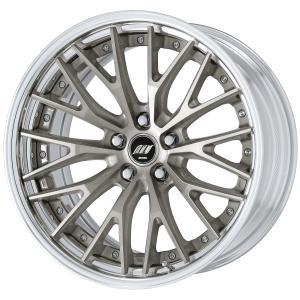 ■サイズ：19inch
■ディスク：ディープコンケイブ(形状)/トランスグレーポリッシュ(標準)
■リム：STEP RIM(形状)/バフアルマイト(標準)
■センターキャップ：ブラック(標準)