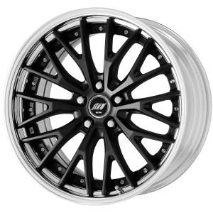 ■サイズ：19inch
■ディスク：ミドルコンケイブ(形状)/マットブラック(標準)
■リム：STEP RIM(形状)/バフアルマイト(標準)
■センターキャップ：ブラック(標準)