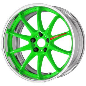 ■サイズ：19inch
■ディスク：ディープコンケイブ(形状)/エナジーライムグリーン(カスタム)
■リム：FULL REVERSE(形状)/バフアルマイト(標準)
■スポーツデカール：レッド(標準同梱)